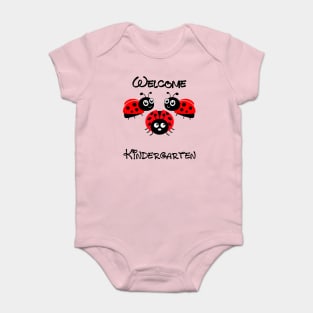 Welcome Kindergarten, teacher kindergarten Baby Bodysuit